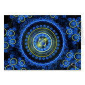 エレガントでユニークなファインアートは挨拶状感謝していしています (正面横)