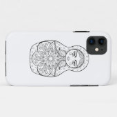 エレガントでロシアのな人形 Case-Mate iPhoneケース (裏面(横))