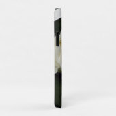 エレガントでロマンチックな白いバラの名入れ Case-Mate iPhoneケース (裏面/右)