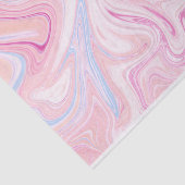 エレガントで多彩なパステル調ピンクの青いオレンジ大理石 薄葉紙 (詳細)