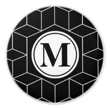 エレガントで幾何学的で、モノグラムのなパターン