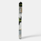 エレガントで愛らしい白い花の水彩画がおしゃれ Case-Mate iPhoneケース (裏面 / 右)