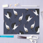 エレガントで日本のなクレーン 薄葉紙 (クラフト)