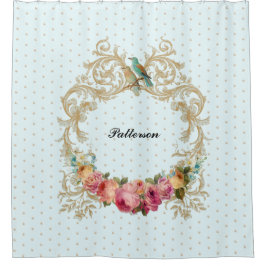 エレガントで旧式なフランス人のスタイルのシャワー・カーテン シャワーカーテン