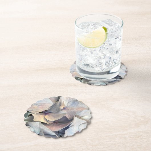 エレガントで柔らかい花のコースター ペーパーコースター (インサイチュ)