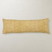 エレガントで模造のな金ゴールドのグリッター ボディピロー (裏面)
