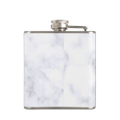 エレガントで澄んなのどのばら色の金ゴールドのダイヤモンドの白の大理石 フラスク (裏面)