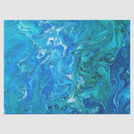 エレガントで熱狂するなレースの瑪瑙2 -青い水 薄葉紙