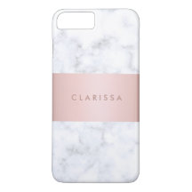 エレガントで白い大理石のばら色の金ゴールドのフェイクなストリップ