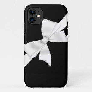 エレガントで白い弓 iPhone 11 ケース