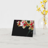 エレガントで空白のなメッセージカードの-赤く及び黄色のチューリップ カード (黄色い花)