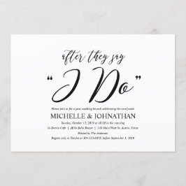 エレガントで素朴なポストの結婚式のブランチの招待状カード 招待状