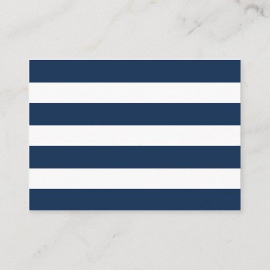 エレガントで航海のないかりの結婚式の調節 エンクロージャーカード (裏面)