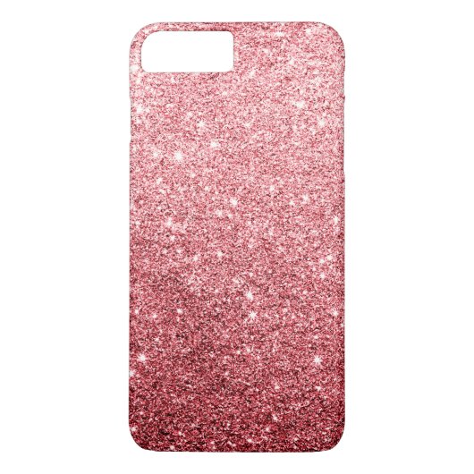 エレガントで赤いグリッターの贅沢 Case-Mate iPhoneケース (裏面)