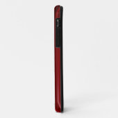 エレガントで赤い質の名前をカスタムする Case-Mate iPhoneケース (裏面/左)