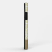 エレガントで軽い金ゴールドそっくりのヴィンテージのダマスク織パターン Case-Mate iPhoneケース (裏面/右)