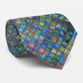 エレガントで魅力的な水によって着色される光沢があるタイル ネクタイ (ロール)