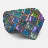 エレガントで魅力的な水によって着色される光沢があるタイル ネクタイ (ロール)