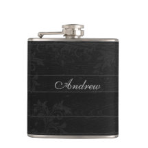 エレガントで黒い華麗さのモノグラム