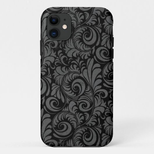 エレガントで黒いiPhone 5の箱 Case-Mate iPhoneケース (裏面)