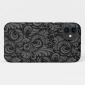 エレガントで黒いiPhone 5の箱 Case-Mate iPhoneケース (裏面(横))