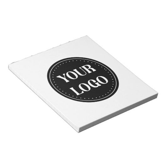 エレガントで、モダンで、洗練された編集可能なデザインです。 ノートパッド (アングル)