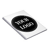 エレガントで、モダンで、洗練された編集可能なデザインです。 ノートブック (右側)