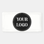 エレガントで、モダンで、洗練された編集可能なデザインです。 横断幕 (横)