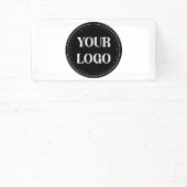 エレガントで、モダンで、洗練された編集可能なデザインです。 横断幕 (インサイチュ)