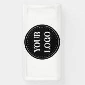 エレガントで、モダンで、洗練された編集可能なデザインです。 横断幕 (縦)