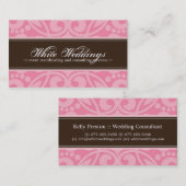 エレガントで、モダンな名刺 名刺 (正面/裏面)