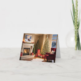 エレガントとクモダンリスマスカード シーズンカード