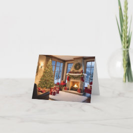 エレガントとクモダンリスマスカード シーズンカード