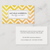 エレガントとシスタイリッシュブロン 名刺 (正面/裏面)