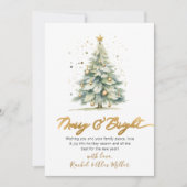 エレガントとメリーBright Script Tree Non Photo シーズンカード (正面)