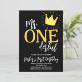 エレガントなお誕生日パーティー「ワンダフル」 招待状 (スタンド正面)