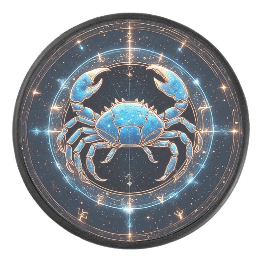 エレガントなかに座の星座 アイスホッケーパック (正面)