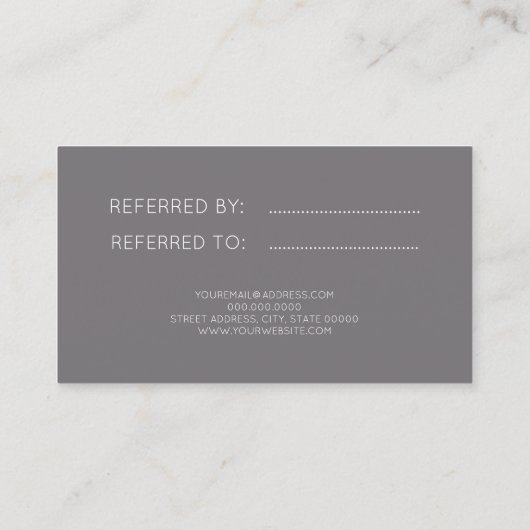 エレガントなのどのばら色の金ゴールドの幾何学的な紹介カード 名刺 (裏面)