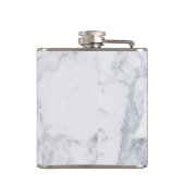 エレガントなのどのばら色の金ゴールドの白人の大理石の新婦付添人 フラスク (裏面)