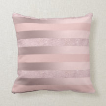 エレガントなばら色の金ゴールドのグリッター及び赤面のピンクのストライブ柄