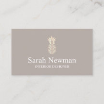 エレガントなばら色の金ゴールドの灰色のパイナップルインテリア・デザイナー