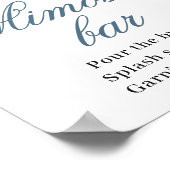 エレガントなひまわり ユーカリ ミモザ バー サイン (角)