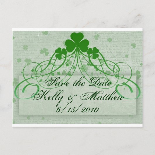 エレガントなアイルランド 案内ポストカード (正面)