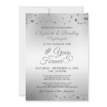 エレガントなアニバーサリー ハート YEARS INTO FOREVER