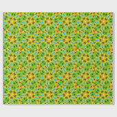 エレガントなアフリカ風のスパイダートラディショナルモチーフ ラッピングペーパー (フラット)