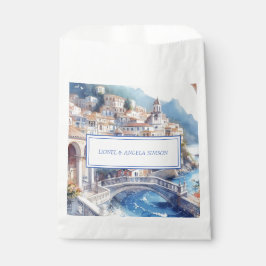 エレガントなアマルフィーコーストの景色 イタリア フェイバーバッグ