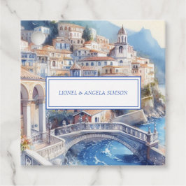 エレガントなアマルフィ海岸 イタリア フェイバータグ