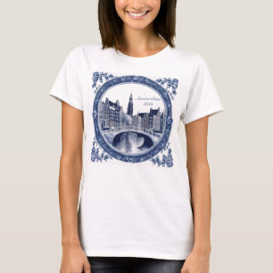エレガントなアムステルダムのお土産 Tシャツ