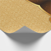 エレガントなアラビア人 ラッピングペーパー (角)