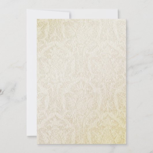 エレガントなアンティークの刺激を受けたな結婚式招待状 招待状 (裏面)